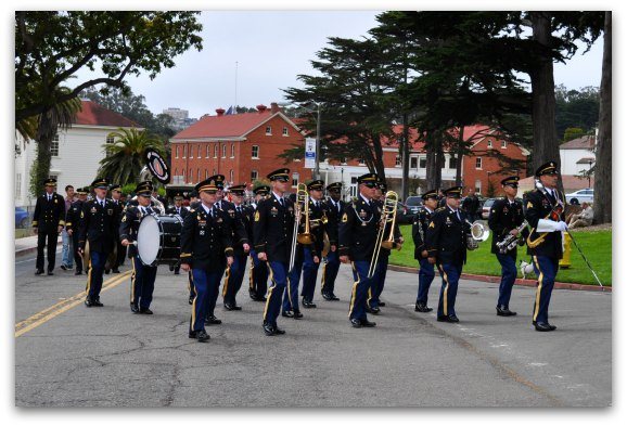 Memorial Day Ceremony At The National Cemetery In Sf