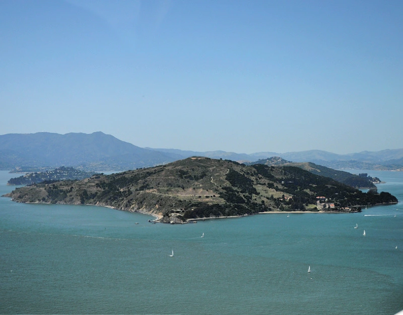 Angel Island in the San Francisco Bay