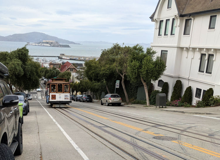 Cable Car on Hyde Street