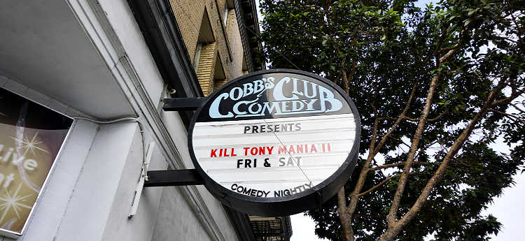 Cobb's Comedy Club - 2023 show schedule & venue information - Live