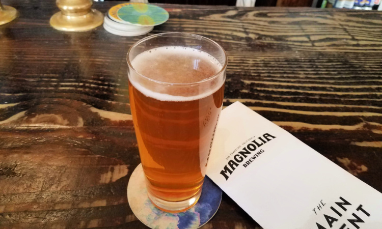 Craft brew at Magnolia Brewery