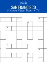 San Francisco Crossword Puzzles for Adults