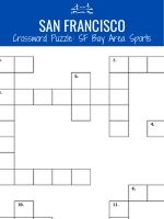 San Francisco Activities for Adults: Printable Games