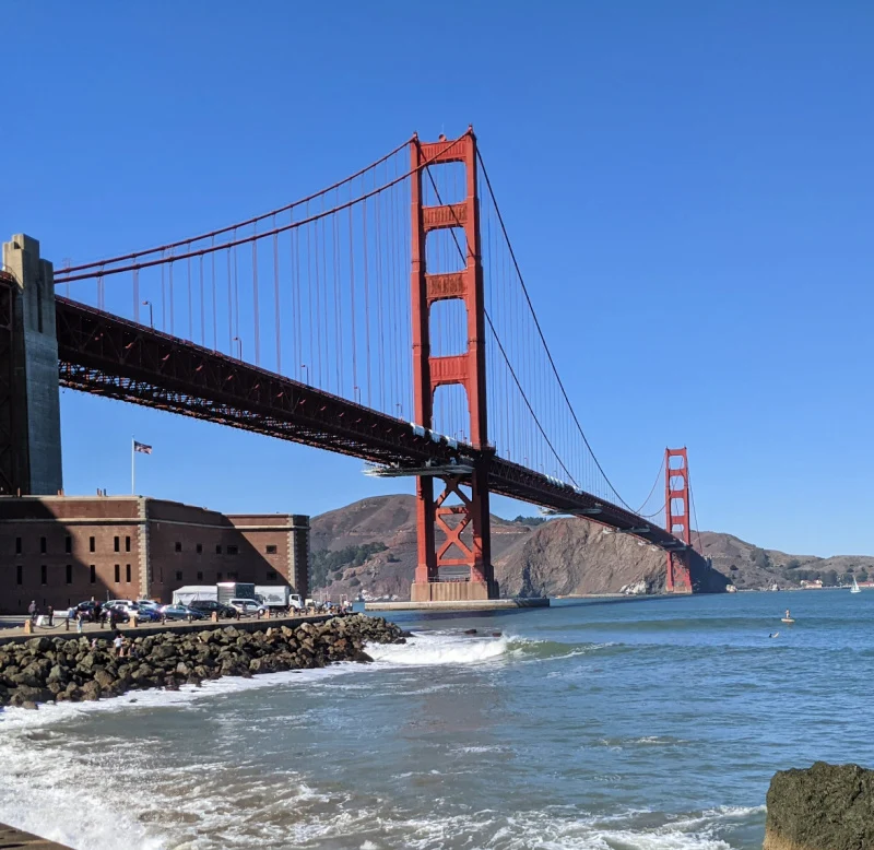 Golden Gate Bridge from Crissy Field