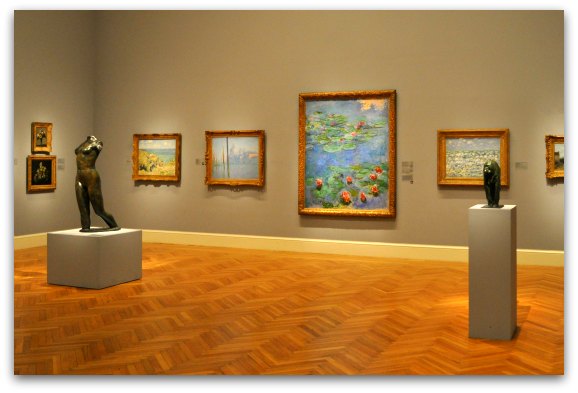 Impressionist art on display at the Legion of Honor in San Francisco