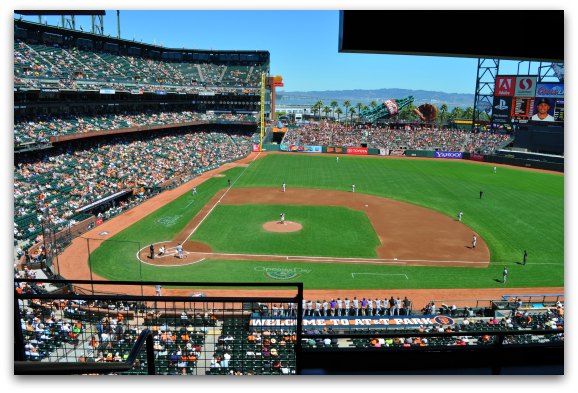 Oracle Park San Francisco Giants Seating Chart