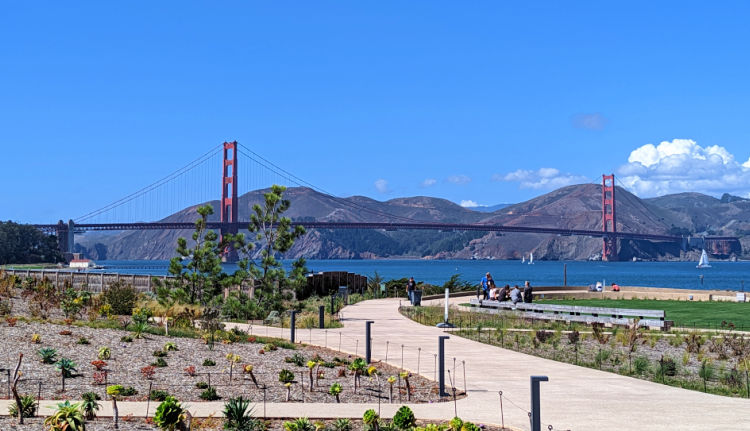 Tunnel Tops Golden Gate Bridge View