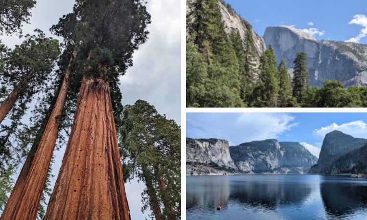 Three top places to see in Yosemite